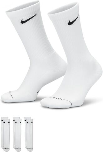 Nike Unisex Adult Everyday Elevated Crew Socks (3-Pack) | Mens and Womens in Kuwait
