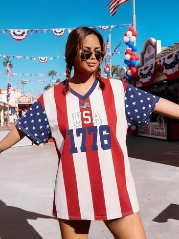 2026 Soccer Cup Shirt Women Oversized Mexico Brazil Shirts Funny Argentina Soccer Jerseys Spain V Neck T Shirts in Kuwait