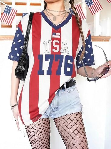 2026 Soccer Cup Shirt Women Oversized Mexico Brazil Shirts Funny Argentina Soccer Jerseys Spain V Neck T Shirts in Kuwait