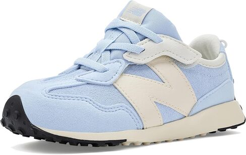 New Balance، للأطفال من الجنسين، 327 New-B (الرضع/الأطفال الصغار)، أزرق أكسفورد/كتان، مقاس 7.5 للأطفال الصغار in Kuwait