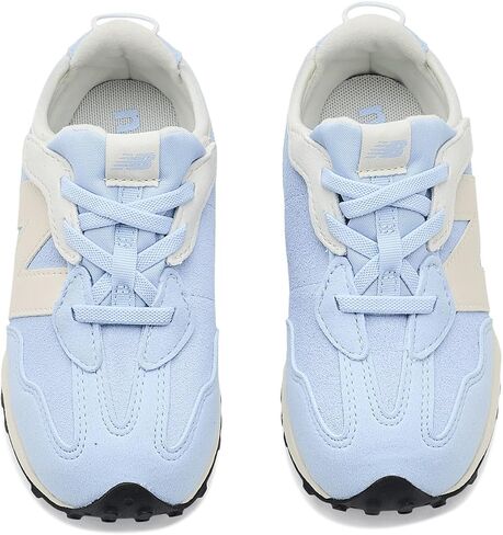 New Balance، للأطفال من الجنسين، 327 New-B (الرضع/الأطفال الصغار)، أزرق أكسفورد/كتان، مقاس 7.5 للأطفال الصغار in Kuwait