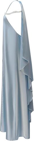 Queen Padme Costume Women Blue Nightgown Queens Outfit Halloween Padme Dress Gown in Saudi Arabia