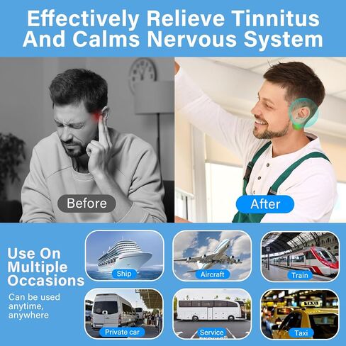 Tinnitus Relief for Ringing Ears | Tinnitus Relief Patches 50PCS – Soothing Herbal Extract Formula for Ringing Ears, Hypoallergenic & Drug-Free Ear Support, Gentle on Sensitive Skin in Kuwait