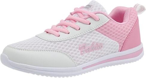 Bowling Shoes for Women, Breathable Mesh Orthopedic Sneakers, Lightweight Non Slip Athletic Walking Shoes, Lace-Up Arch Support Comfortable Sneaker in Saudi Arabia