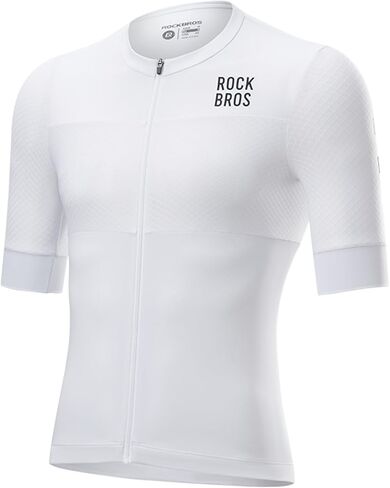 ROCKBROS Cycling Jersey Men, Short Sleeve Breathable & Quick Dry Cycling Jersey for Summer, Ergonomic & Elastic Road Bike in Kuwait