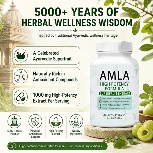 Amla Superfruit Capsules 60 Capsules in Kuwait
