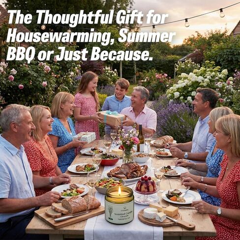 Citronella Candles, 4 Pick Citronella Candles Outdoor, Suitable for Outdoor Barbecue, Picnic or Camping, Garden Afternoon Tea and Family Gatherings, Gifts for Family, Friends in Kuwait