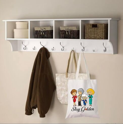 WCGXKO Golden Tote Bag Golden TV Show Inspired Gift Golden Sister Gift Friendship Merch in Kuwait