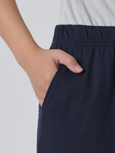 Weintee Women's Petite Cotton Travel Pants for 5 FT Short in Kuwait