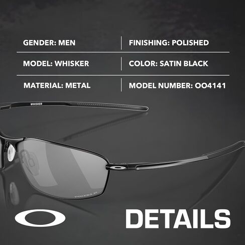 Oakley WHISKER OO4141 Oval Shape Sunglasses With Official Eyewear Kit in Kuwait