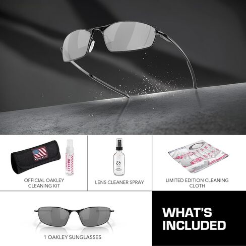 Oakley WHISKER OO4141 Oval Shape Sunglasses With Official Eyewear Kit in Kuwait
