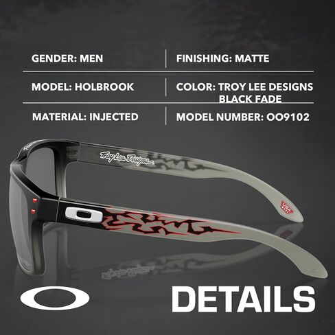 Oakley HOLBROOK TROY LEE DESIGNS SERIES OO9102 Square Shape Sunglasses With Official Eyewear Kit in Kuwait