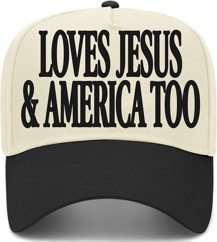 Loves Jesus & America Too Hat in Kuwait