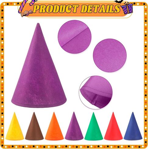 Syhood 21 Packs Christmas Gnome Costume Set 7 Pcs Felt Dwarf Hats 7 Pcs Belt and 7pcswhite Fake Beard for Xmas Costumes Tale Party Gnome in Kuwait