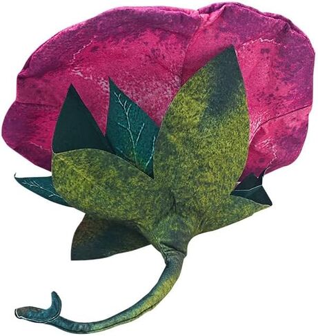 Flower Hat Fairy Costume for Women,Pink Witch Hats Halloween Cosplay Adult Party Festive in Saudi Arabia