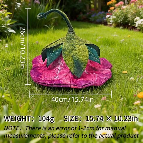 Flower Hat Fairy Costume for Women,Pink Witch Hats Halloween Cosplay Adult Party Festive in Saudi Arabia
