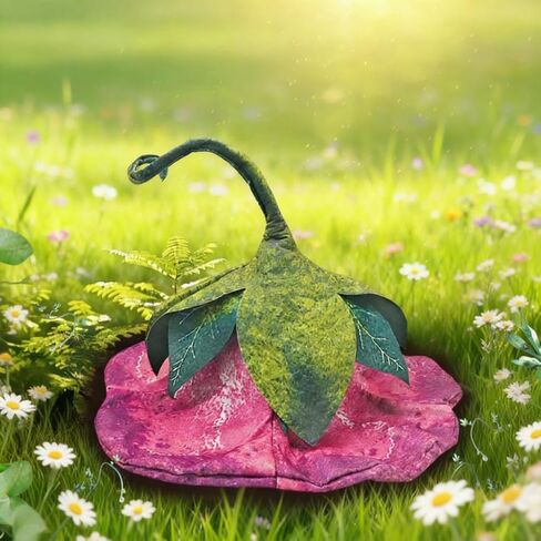 Flower Hat Fairy Costume for Women,Pink Witch Hats Halloween Cosplay Adult Party Festive in Saudi Arabia