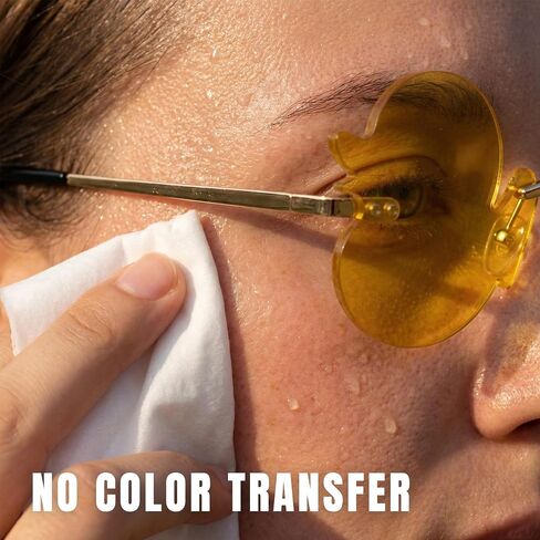 Novelty Duck Sunglasses for Adults, Frameless Yellow Duck Glasses Fun Party Eyewear, Funny Gag Gifts for Women Men Bachelorette Pool Party Music Festival Photo Booth Props in Kuwait