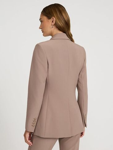 EXPRESS Women's Long Slim Blazer - Mushroom in Saudi Arabia