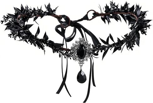Renaissance Headpiece Women Fairy Flower Crown Elf Crown in Kuwait