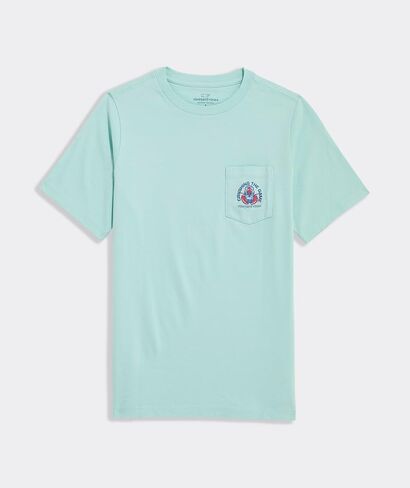 تي شيرت Vineyard Vines Boys' Crushing the Game Lobster بأكمام قصيرة للجيب in Kuwait