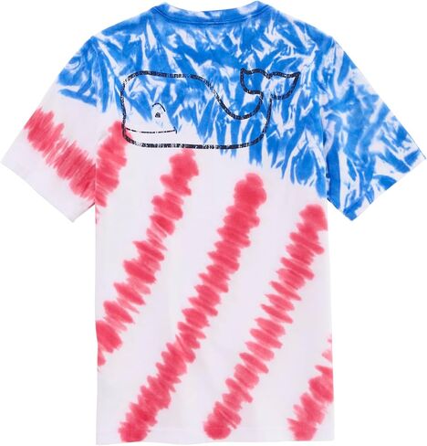 تي شيرت Vineyard Vines للأولاد بأكمام قصيرة وصبغة بعلم الولايات المتحدة in Kuwait