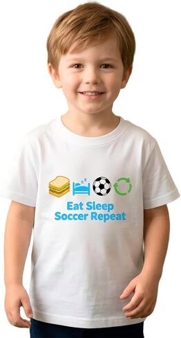 Kids Soccer Shirt 2026 – Future Soccer Star Tee Boys Girls USA Mexico Soccer Kid Shirt Youth 5-9T in Saudi Arabia