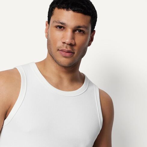 Amazon Essentials Men's Slim-Fit Ribbed Tank Top in Saudi Arabia