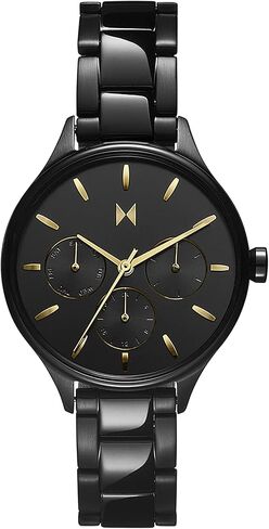 MVMT Reina Multi Eye Women's Watch Multifunction Quartz Water Resistant Stainless Steel Case and Bracelet Everyday Wear Gift for Her 34mm in Kuwait
