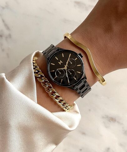 MVMT Reina Multi Eye Women's Watch Multifunction Quartz Water Resistant Stainless Steel Case and Bracelet Everyday Wear Gift for Her 34mm in Kuwait