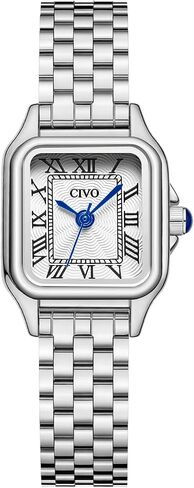 CIVO Gold Watches for Women Vintage: Small Wrist Bracelet Watch with Roman Dial - Dainty Luxury Square Ladies Watch - Gifts for Mom Wife at Birthday Anniversary in Kuwait