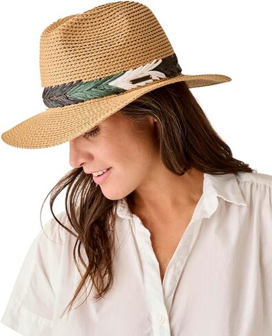 Carve Designs Farrah Packable Hat, Dark Honey, One Size in Kuwait