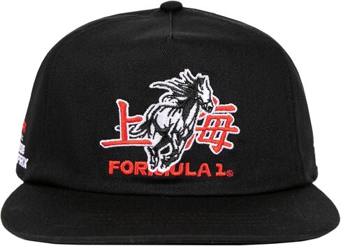 فورمولا 1 × قبعة Malbon Chinese Grand Prix للجنسين Stallion Snapback in Kuwait