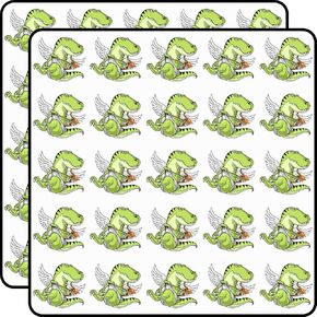 Cute T-Rex Dinosaur Cupid Valentine's Day Green Winged Angel Bow Arrow Love Heart Cartoon Funny 1 Inch Vinyl Stickers 50pcs Water Bottle Laptop Phone in Kuwait