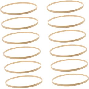 OHPHCALL 12pcs Dream Catcher Round DIY Dream Catcher Ring Craft Making Materials for Handmade Decorations in Saudi Arabia