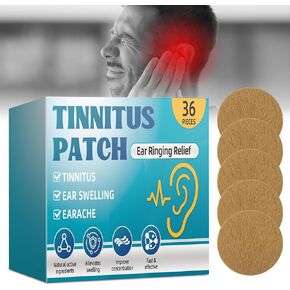 Bondtech Tinnitus Relief for Ringing Ears, Tinnitus Relief Patch for Ear Ringing,Natural Herbal Formula, Effective Reduce Noise and Improve Focus, Gentle & Portable (36 Count) in Saudi Arabia