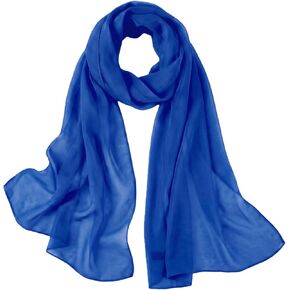 Women's Long Chiffon Scarf, Elegant Soft Scarves Wraps for Wedding Evening Dresses Halloween Party in Saudi Arabia