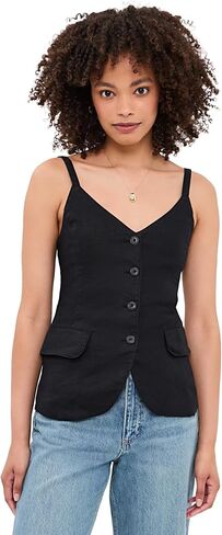 Faherty Women's Sun Strider Milo Vest in Kuwait