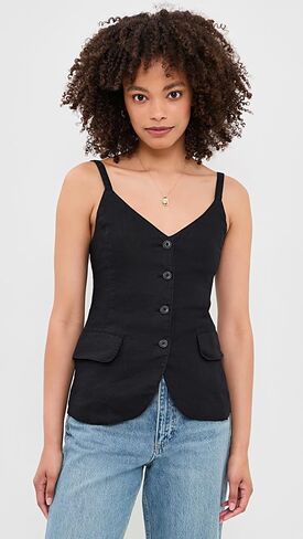 Faherty Women's Sun Strider Milo Vest in Kuwait