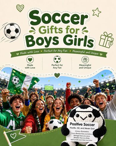 Soccer Gifts for Boys Girls 8-12-14 Soccer Stuff Accessories Plush Doll Stuffed Animal Graduation Birthday Gifts for Lovers Player in Saudi Arabia