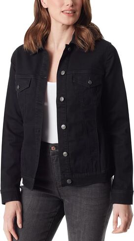 Gloria Vanderbilt Women's Amanda Denim Jean Jacket Standard in Kuwait
