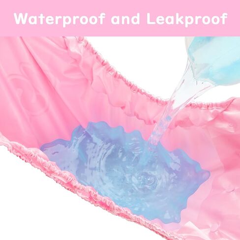 LittleForBig Washable Adjustable Reusable Waterproof Cloth Sissy School Girl Adult Diaper Wrap Cover M in Saudi Arabia