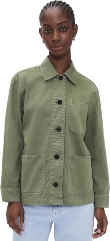 Madewell Women's Classic Barn Jacket In Cotton Twill in Kuwait