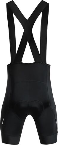 Santic Men's Cycling Bib Shorts 4D Padded, Road Bike Cycling Bibs with Pockets, UPF50+ Biking Bicycle Shorts in Kuwait