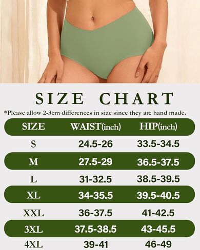 Women's Underwear Seamless High Waist No Show 7 Pack Panties Full Coverage Briefs Silky Stretch in Saudi Arabia