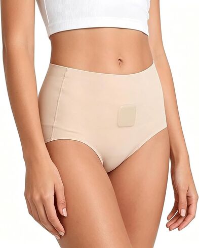 Magnetic High Waisted Underwear for Women – Seamless Tummy Control Panties, Butt Lifting, Breathable Women's Briefs in Saudi Arabia
