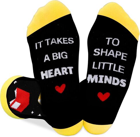 Teacher Appreciation Gifts End Of Year Christmas Retirement Back To School Graduation Best Teacher Ever Socks in Kuwait