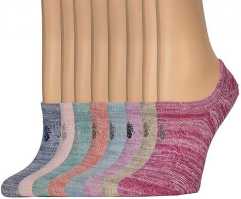 Tommy Bahama Women’s Liner Socks, 8-Pack, Moisture-Wicking in Kuwait