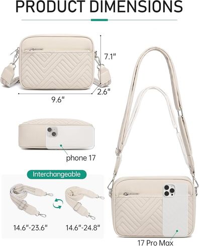 Small Crossbody Bag for Women, Quilted Puffer Purse with Guitar Strap Lightweight Cross Body Shoulder Handbag Gifts in Saudi Arabia