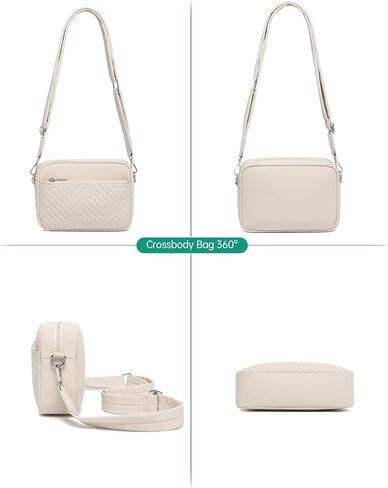 Small Crossbody Bag for Women, Quilted Puffer Purse with Guitar Strap Lightweight Cross Body Shoulder Handbag Gifts in Saudi Arabia